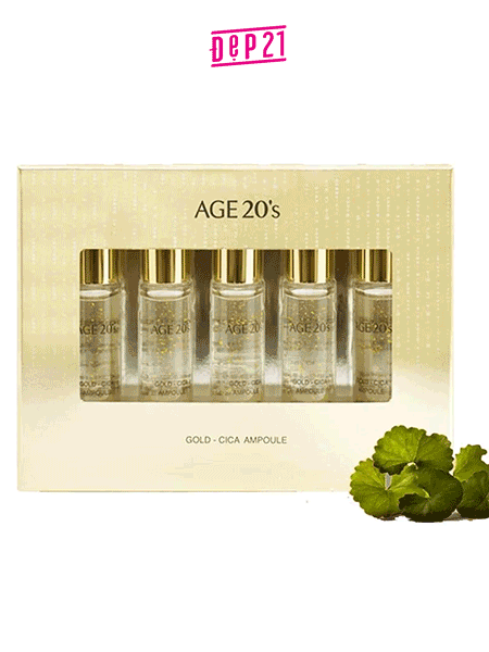 Tinh chất dưỡng da Age20’s Gold Cica Ampoule