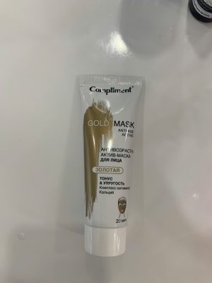 Mặt Nạ Vàng Trẻ Hóa Da Compliment Gold Mask Anti-Age Active