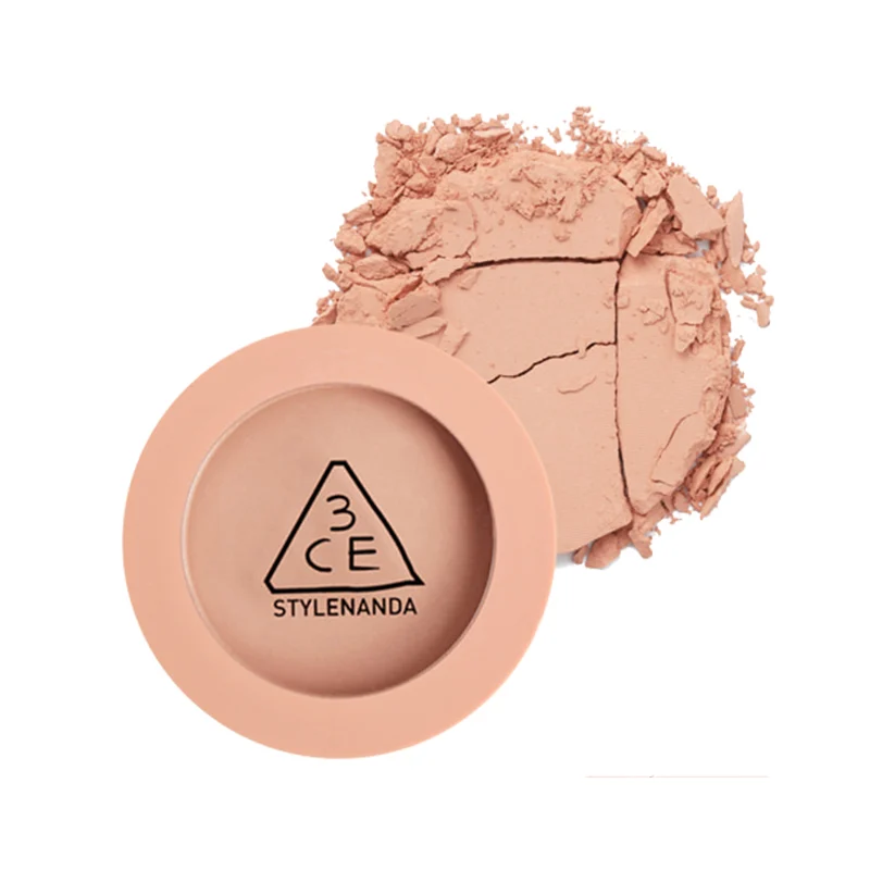 Phấn Má Hồng 3CE Mood Recipe Face Blusher - Màu Nude Peach