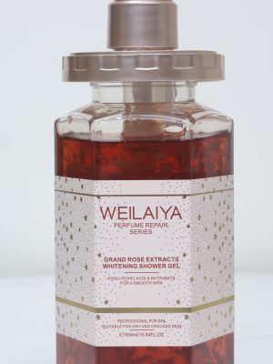 Sữa Tắm Cánh Hoa Hồng Weilaiya Grand Rose Extracts Whitening Shower Gel 450ml