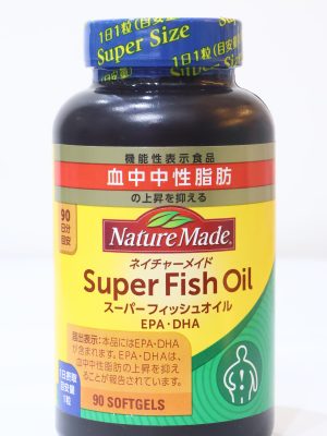 Viên uống dầu cá Nature Made Super Fish Oil là thực phẩm bảo vệ sức khỏe cao cấp từ Nhật Bản, được thiết kế để hỗ trợ kiểm soát chỉ số mỡ máu. Sản phẩm cung cấp hàm lượng EPA và DHA đậm đặc trong một viên duy nhất, giúp duy trì sức khỏe tim mạch và hệ thần kinh ổn định.