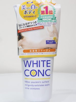 Đây là sản phẩm tẩy tế bào chết chuyên sâu dành cho cơ thể đến từ thương hiệu White Conc Nhật Bản, nổi tiếng với khả năng làm sáng da. Sản phẩm kết hợp giữa việc loại bỏ lớp sừng già cỗi và cung cấp dưỡng chất để cải thiện làn da xỉn màu, mang lại vẻ ngoài mịn màng và rạng rỡ.