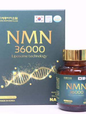 Đây là dòng thực phẩm bảo vệ sức khỏe cao cấp đến từ Hàn Quốc, ứng dụng công nghệ Liposome tiên tiến để tối ưu hóa khả năng hấp thụ NMN vào cơ thể. Sản phẩm được thiết kế nhằm mục đích đảo ngược quá trình lão hóa, tăng cường năng lượng tế bào và cải thiện sức khỏe tổng thể một cách bền vững.