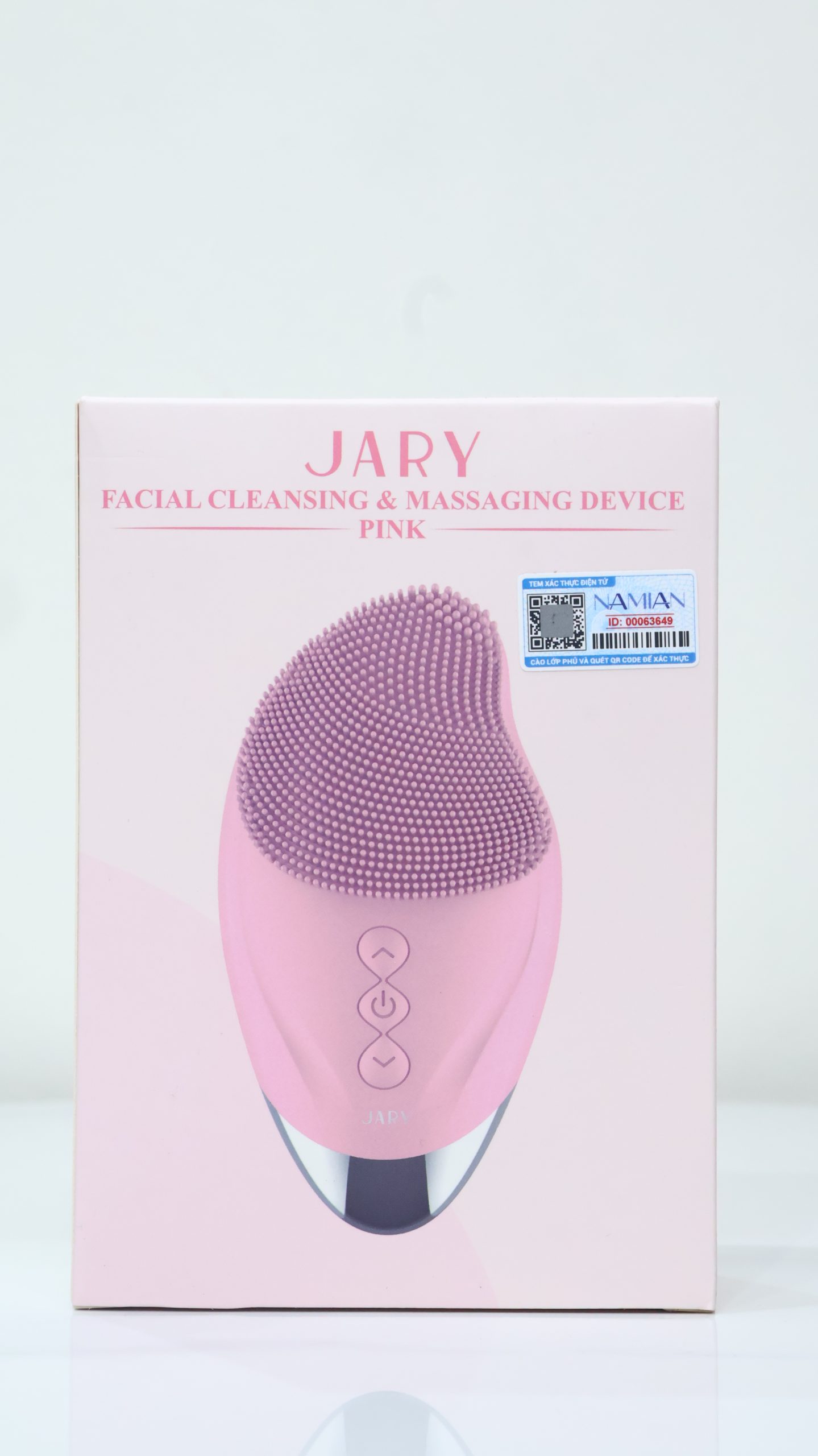 Máy Rửa Mặt Và Massage JARY Facial Cleansing & Massaging Device - Màu Hồng (Pink)