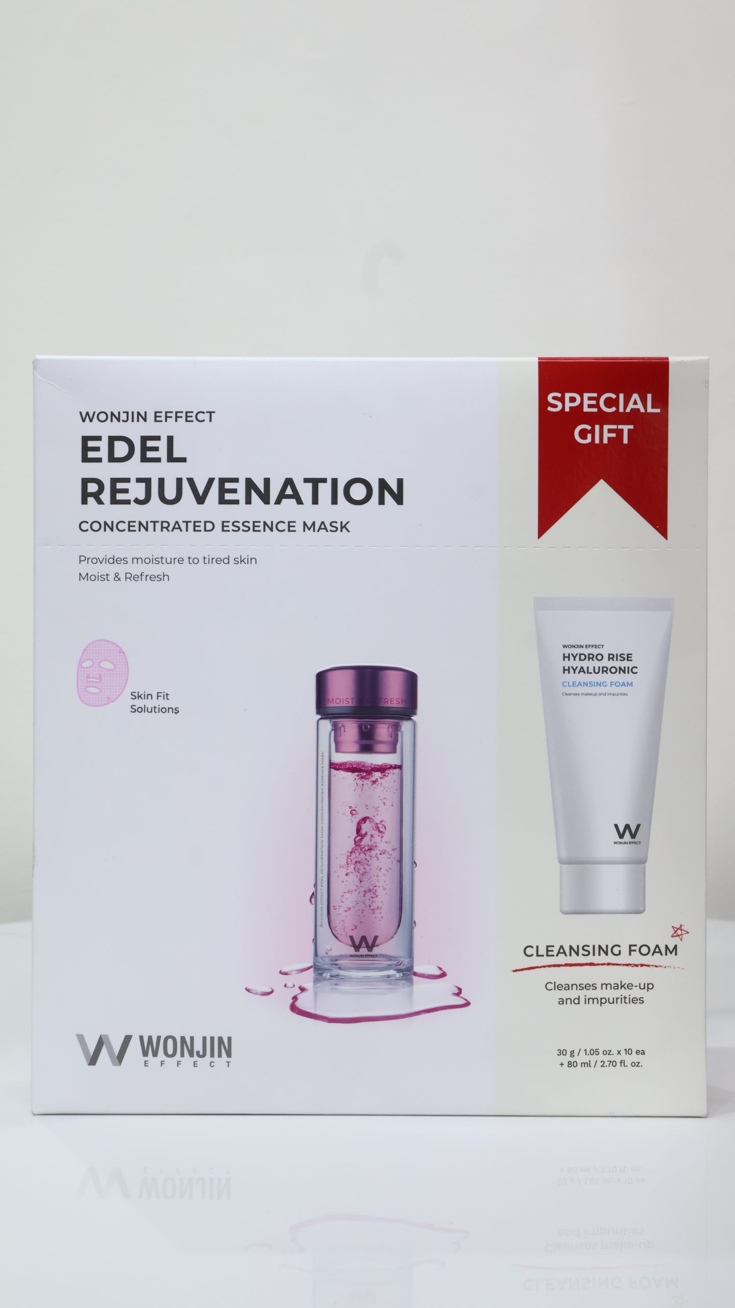 Bộ Sản Phẩm Wonjin Effect Edel Rejuvenation Concentrated Essence Mask Special Gift Set