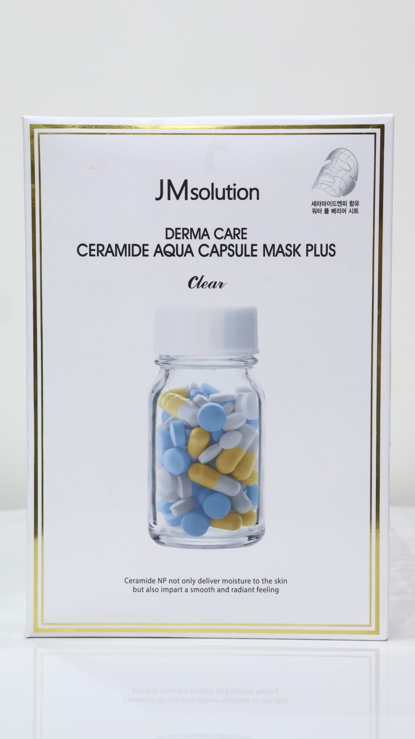 Mặt Nạ JMsolution Derma Care Ceramide Aqua Capsule Mask Plus (Clear)