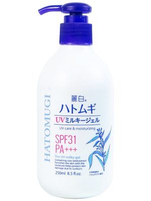 Sữa dưỡng thể chống nắng Reihaku Hatomugi UV Milky Gel SPF31 PA+++ 250ml