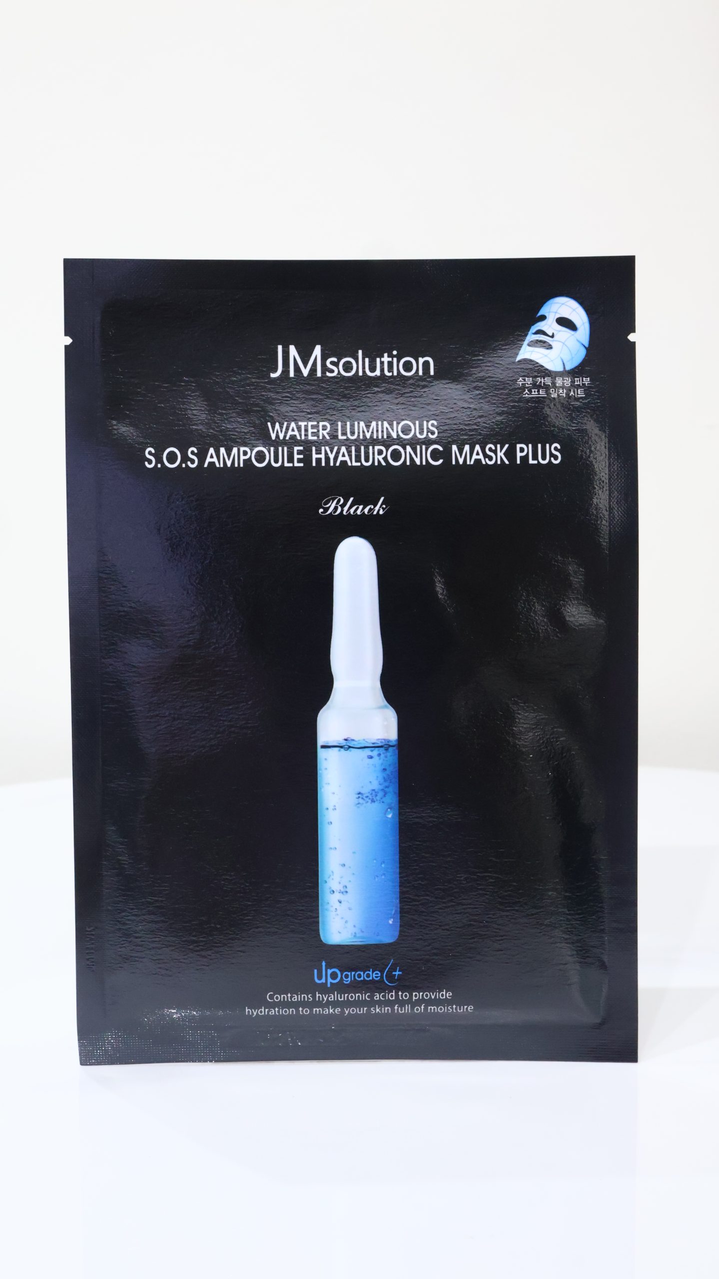 Mặt nạ JMsolution Water Luminous S.O.S Ampoule Hyaluronic Mask Plus Black