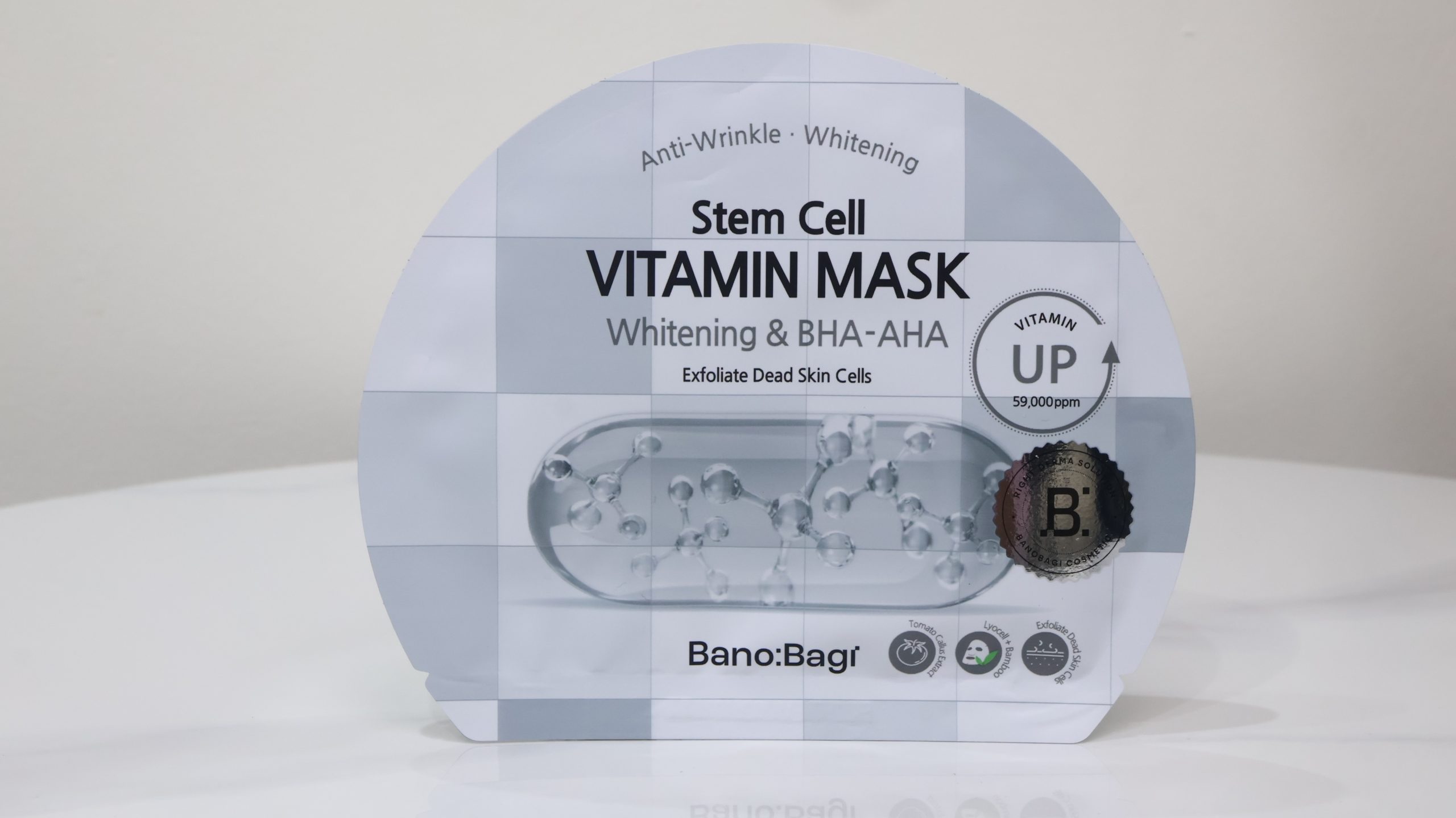 Mặt nạ Banobagi Stem Cell Vitamin Mask Whitening & BHA-AHA