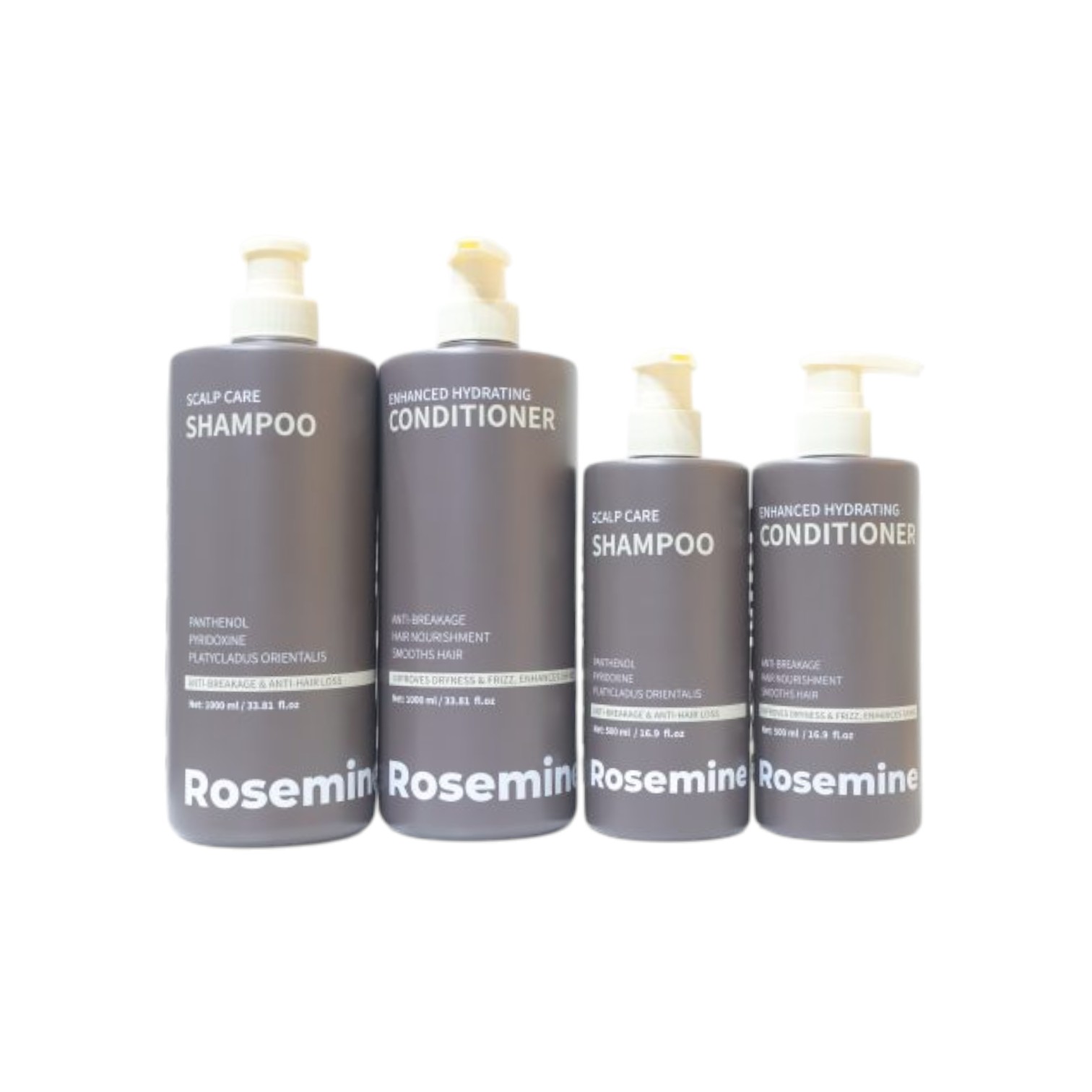 Bộ Sản Phẩm Gội Xả Ngăn Ngừa Rụng Tóc Và Dưỡng Ẩm Rosemine