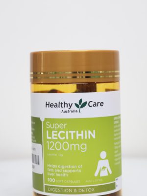 Healthy Care Super Lecithin 1200mg là thực phẩm chức năng cao cấp từ Úc giúp hỗ trợ quá trình chuyển hóa chất béo và bảo vệ chức năng gan. Sản phẩm được chiết xuất từ mầm đậu nành tự nhiên, là giải pháp lý tưởng để duy trì sức khỏe tổng thể và hỗ trợ cân bằng nội tiết tố.