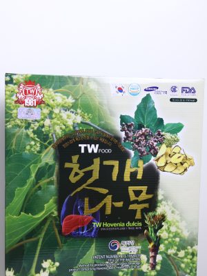 Sản phẩm là nước uống thảo dược cao cấp được chiết xuất từ cây Hovenia Dulcis (cây Khúng Khéng) giúp hỗ trợ giải độc và tăng cường chức năng gan. Đây là sản phẩm bổ trợ sức khỏe nổi tiếng đến từ thương hiệu Taewoong Food với lịch sử từ năm 1981 tại Hàn Quốc.