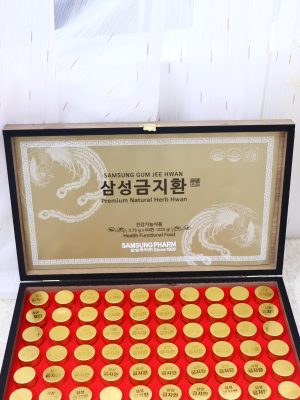 Viên Hoạt Huyết Bổ Não Cao Cấp Samsung Gum Jee Hwan (Hộp gỗ 60 viên)