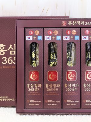 Hồng Sâm Tẩm Mật Ong Nguyên Củ Honey Korea Red Ginseng 365 Gold