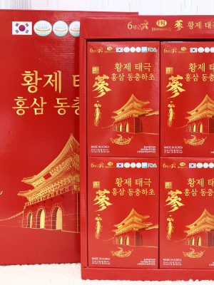 Nước Hồng Sâm Taegeuk Đông Trùng Hạ Thảo Hankwanjang Hwangje (Hộp 30 gói x 70ml)