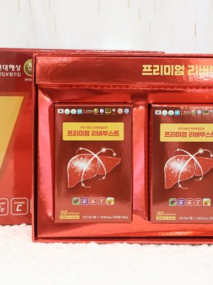 Viên uống bổ gan cao cấp Premium Liver Boost (프리미엄 리버부스트) - Hộp 90 viên.