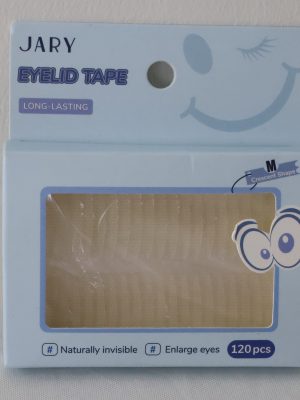 Jary Eyelid Tape là giải pháp làm đẹp chuyên sâu dành cho đôi mắt, giúp tạo nếp mí rõ ràng và tự nhiên chỉ trong vài thao tác đơn giản. Với thiết kế mỏng nhẹ và độ bám dính vượt trội, sản phẩm giúp đôi mắt trở nên to tròn, có chiều sâu và rạng rỡ hơn mà không gây cảm giác nặng nề.