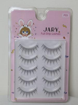 Lông mi giả JARY Full Strip Lashes mã F03 là phụ kiện trang điểm chuyên dụng giúp mang lại đôi mắt to tròn, long lanh và cuốn hút hơn. Với thiết kế các sợi mi đan xen tinh tế, sản phẩm là lựa chọn hoàn hảo để hoàn thiện lớp trang điểm từ phong cách tự nhiên hàng ngày đến phong cách búp bê ấn tượng.
