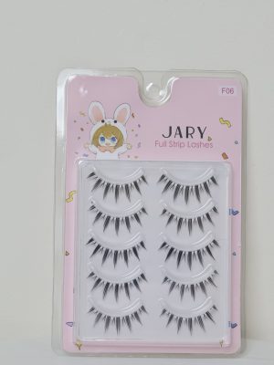 Lông mi giả JARY Full Strip Lashes là phụ kiện trang điểm mắt cao cấp giúp đôi mắt trở nên to tròn, long lanh và có chiều sâu hơn. Sản phẩm được thiết kế đa dạng kiểu dáng, phù hợp cho nhiều phong cách trang điểm từ tự nhiên hàng ngày đến đi tiệc nổi bật.