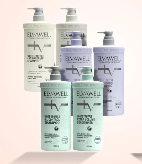 Bộ Gội Xả Phục Hồi Tóc Elybiohair Ultimate Smooth Repairing Fragrance