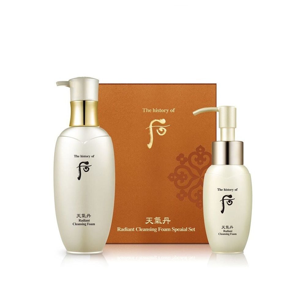 Sữa Rửa Mặt Tái Sinh Da Cao Cấp The History of Whoo Cheongidan Radiant Cleansing Foam Special Set