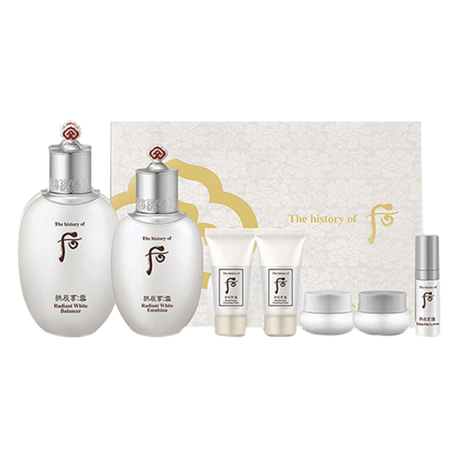 Bộ Dưỡng Trắng Da Cao Cấp The History of Whoo Gongjinhyang Seol Radiant White Special Set
