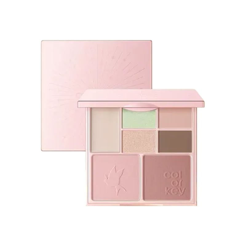 Bảng Phấn Mắt và Má Hồng Đa Năng Colorkey 02 (Pink-Dreamy Sweetheart)