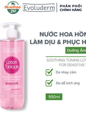 Nước Hoa Hồng Evoluderm Lotion Tonique Cho Da Nhạy Cảm (500ml)