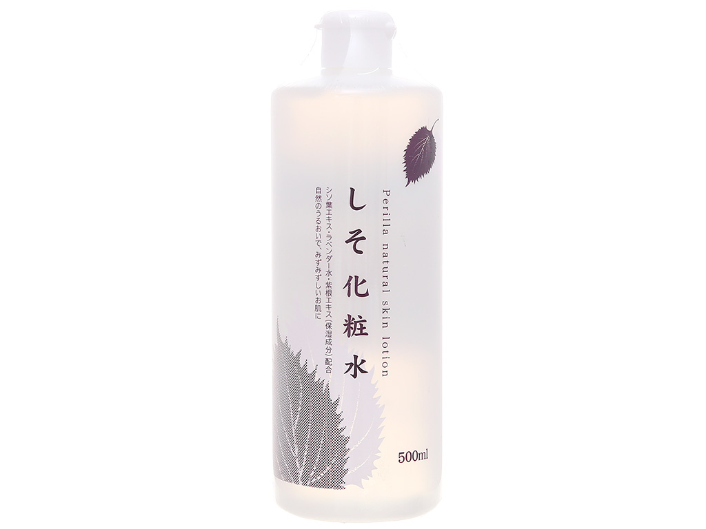 Nước hoa hồng lá tía tô Perilla Natural Skin Lotion 500ml