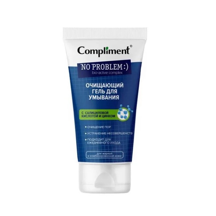 Gel Rửa Mặt Compliment No Problem Bio-active Complex (Salicylic Acid & Zinc)
