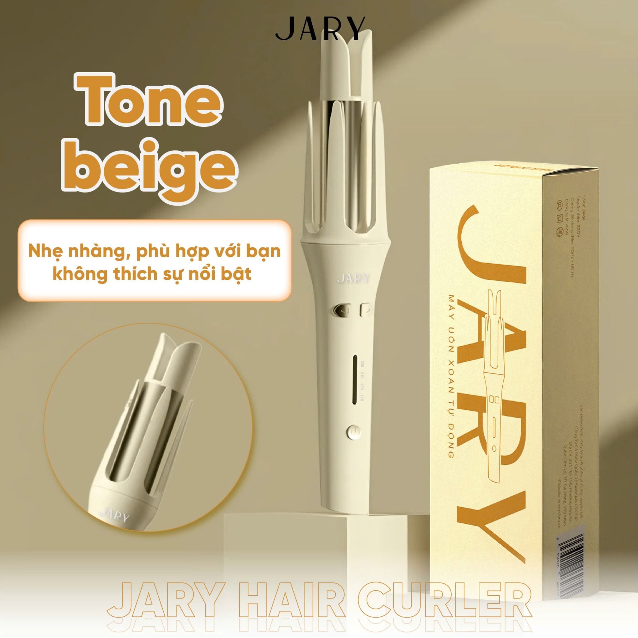 Máy uốn tóc tự động Jary Hair Curler