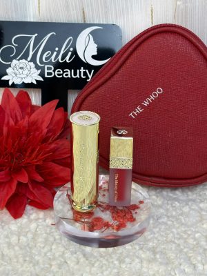 Set Son Cao Cấp The History of Whoo Gongjinhyang:Mi Velvet Lip Rouge & Liquid Lip Velvet (Phiên bản kèm túi trái tim)
