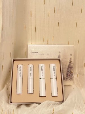 Bộ Son Dưỡng Ẩm Cao Cấp su:m37 Time energy Moist Lip balm Special Set