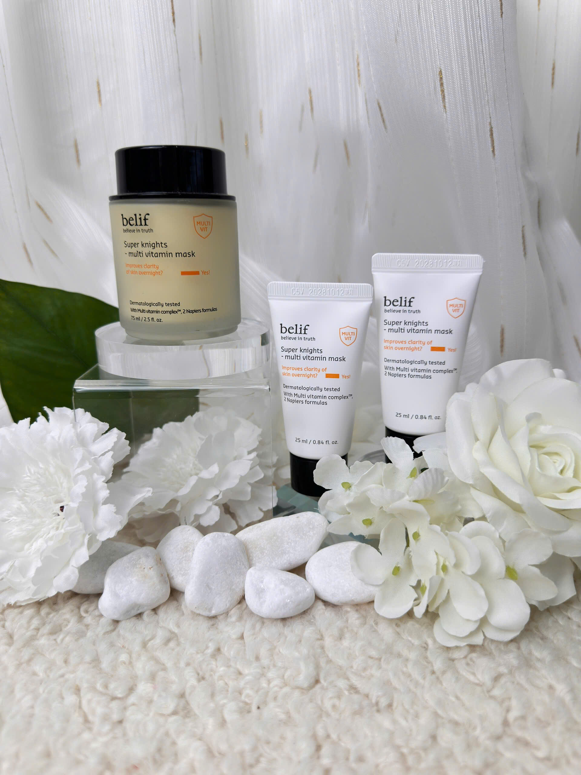 belif Super Knights - Multi Vitamin Mask (Mặt nạ ngủ Vitamin hỗ trợ làm sáng da)