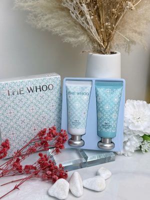 Set Kem Dưỡng Da Tay Cao Cấp THE WHOO Gongjinhyang Royal Hand Cream SPF10
