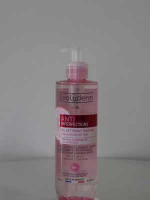 Gel Rửa Mặt Làm Sạch Sâu Và Ngăn Ngừa Mụn Evoluderm Anti-Imperfections Purifying Cleansing Gel (Pink Grapefruit) 250ml.