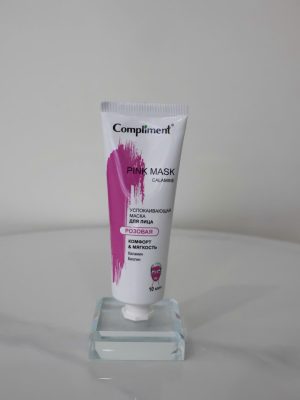 Mặt nạ làm dịu da Compliment Pink Mask Calamine (УСПОКАИВАЮЩАЯ МАСКА ДЛЯ ЛИЦA)