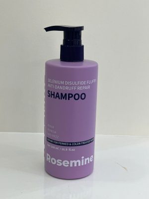 Đây là dòng dầu gội chăm sóc tóc chuyên sâu từ thương hiệu Rosemine, kết hợp giữa khả năng trị gàu mạnh mẽ và phục hồi hư tổn. Sản phẩm được thiết kế đặc biệt để mang lại mái tóc tơi phồng, mềm mượt, đặc biệt phù hợp cho những mái tóc đã qua xử lý hóa chất như uốn hoặc nhuộm.