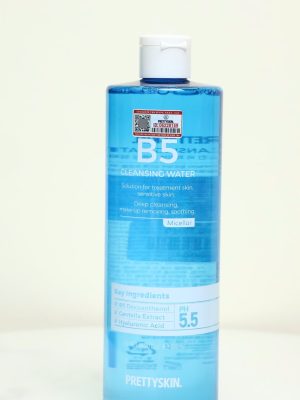 Nước Tẩy Trang Phục Hồi Prettyskin B5 Cleansing Water (Dành cho da nhạy cảm và da Treatment)