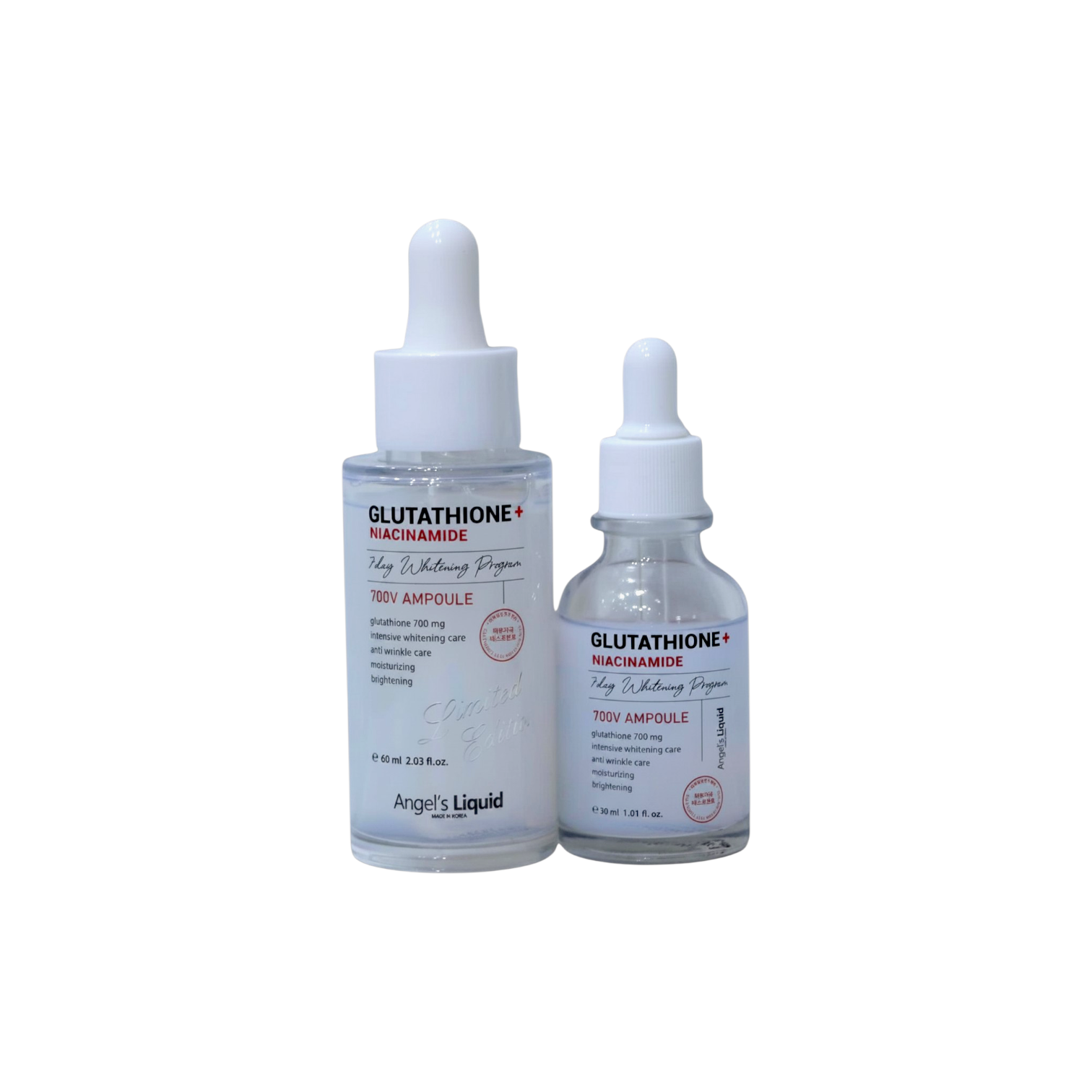 Tinh Chất Dưỡng Trắng Angel's Liquid Glutathione Plus Niacinamide 700 V-Ampoule