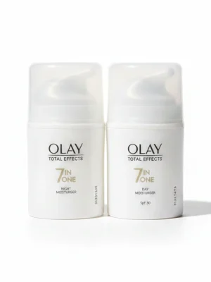 Bộ Đôi Kem Dưỡng Ngăn Ngừa Lão Hóa Toàn Diện - Olay Total Effects 7 In One Day & Night Moisturiser