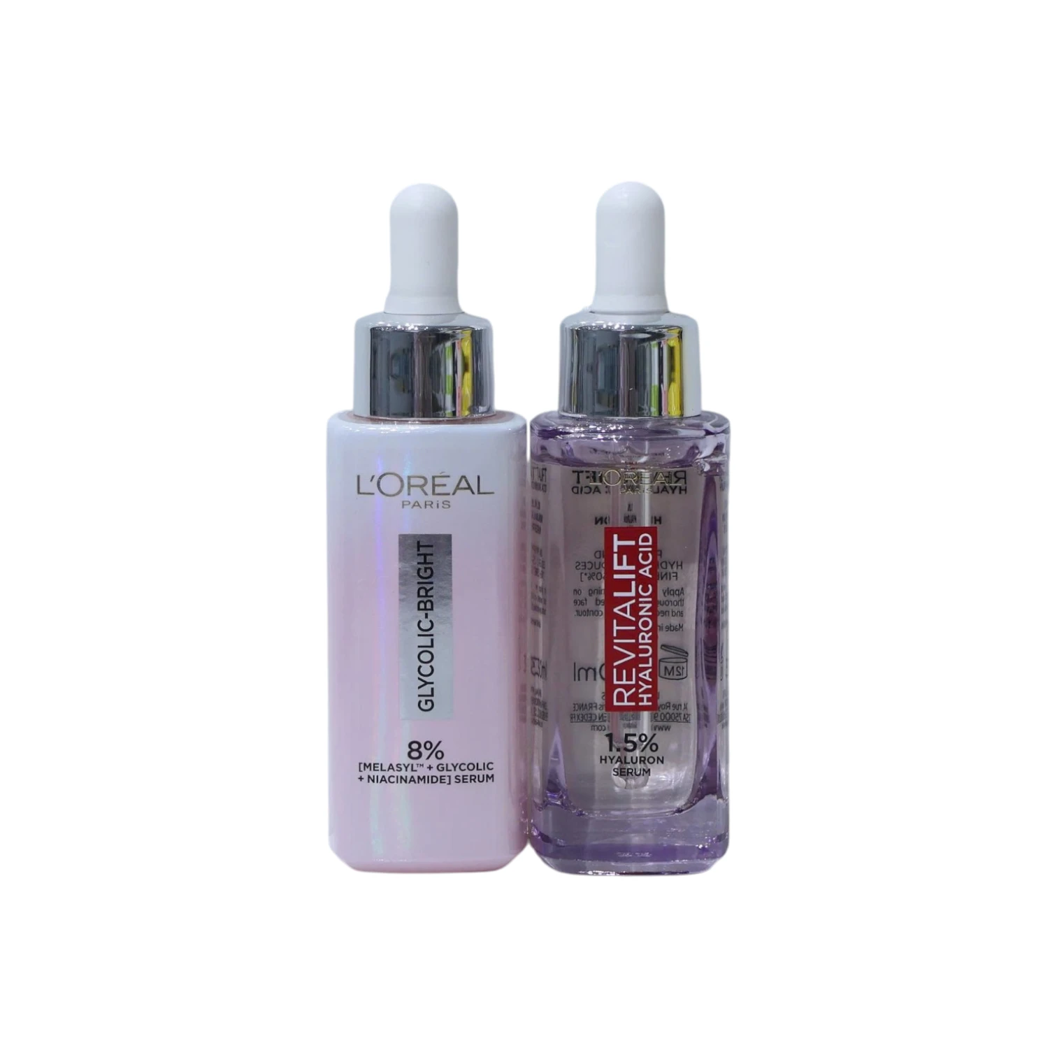 Bộ đôi Serum L'Oréal Paris: Glycolic-Bright 8%