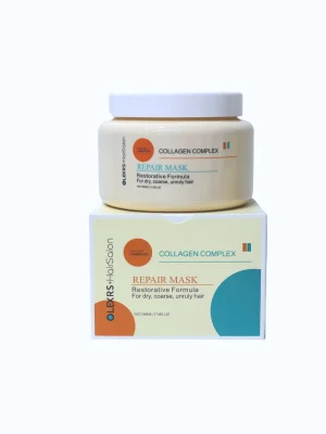 Kem Ủ Tóc Olexrs+HairSalon Argan Oil Collagen Complex Repair Mask 500ml