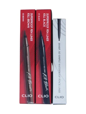 Bút Kẻ Mắt Nước Chống Trôi Clio Superproof Pen Liner (Kill Black/Kill Brown)