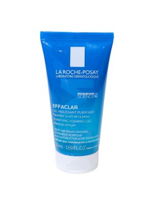 Gel Rửa Mặt La Roche-Posay Effaclar Purifying Foaming Gel Cho Da Dầu & Da Mụn Nhạy Cảm (50ml)