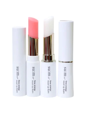 Bộ Son Dưỡng Ẩm Cao Cấp su:m37 Time energy Moist Lip balm Special Set