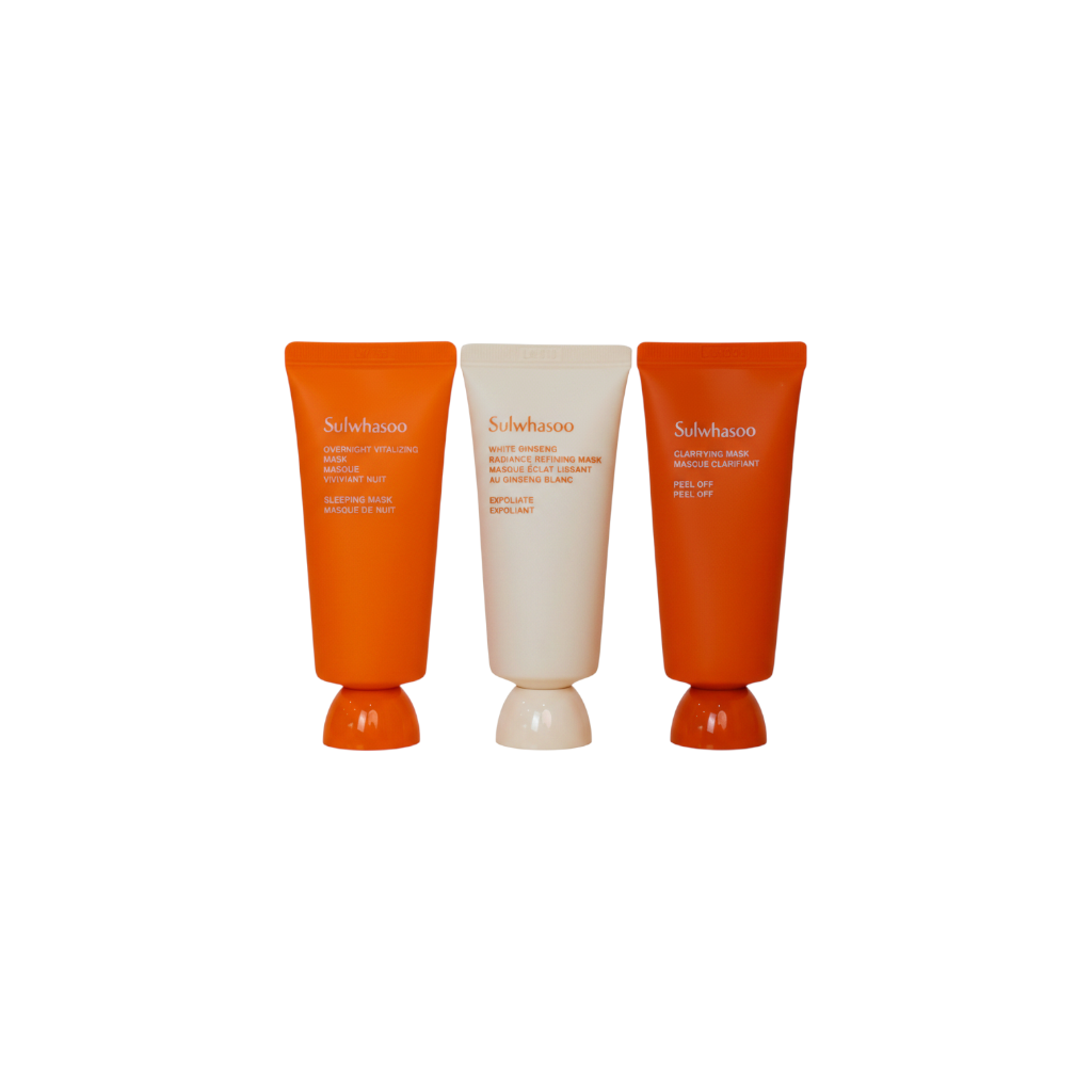 Bộ 3 mặt nạ Sulwhasoo mini (Mặt nạ ngủ, Mặt nạ lột, Mặt nạ tẩy da chết)