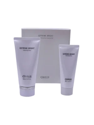 BỘ SỮA RỬA MẶT DƯỠNG TRẮNG OHUI EXTREME BRIGHT CLEANSING FOAM SPECIAL SET