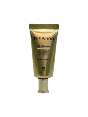 KEM CHỐNG NẮNG NGỪA LÃO HÓA THE WHOO UV ULTIMATE ANTI-WRINKLE SUNSCREEN – BẢO VỆ TOÀN DIỆN VÀ TRẺ HÓA LÀN DA
